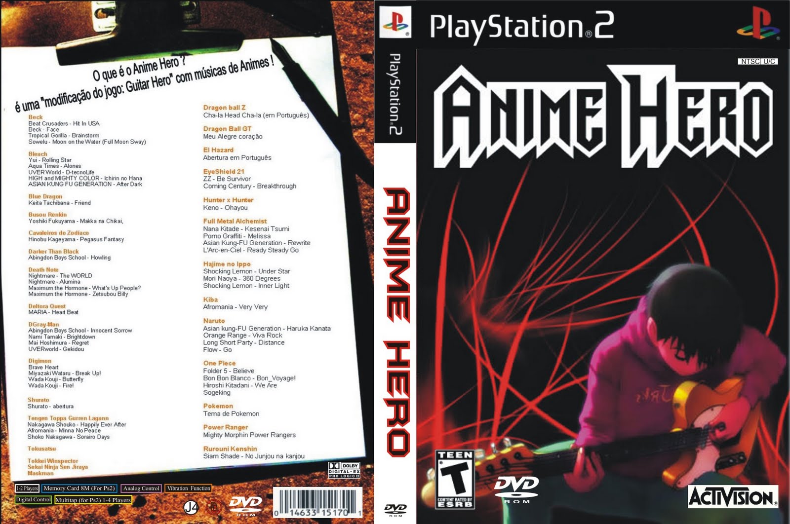 Download anime hero ps2 iso download